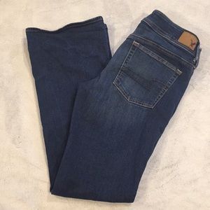 AMERICAN EAGLE kick boot jeans size 12 long